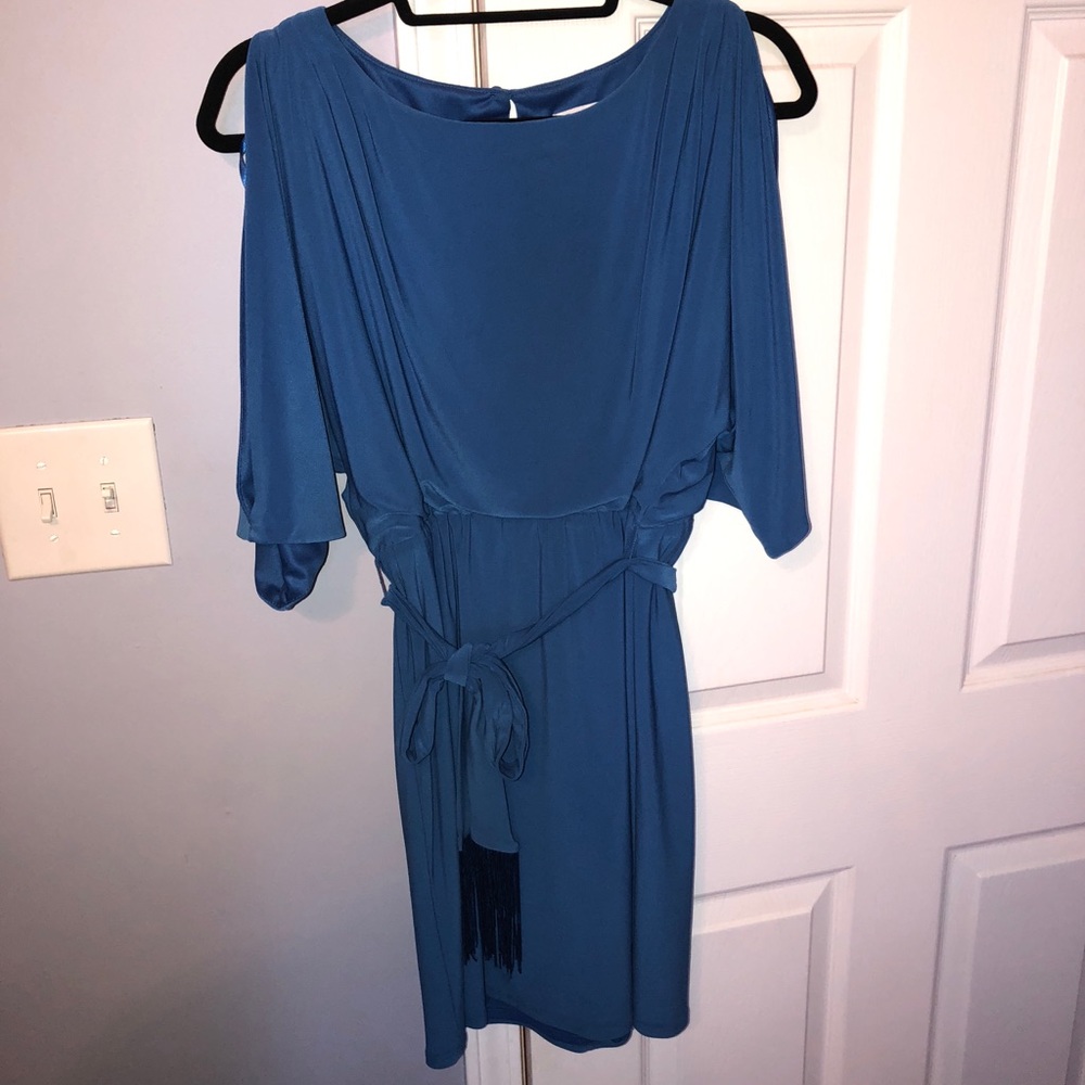 Jessica Simpson cold-shoulder dress